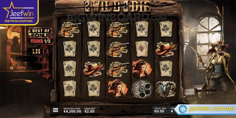 2 Wild 2 Die JeetWin – Cao bồi phiêu lưu giữa sa mạc vàng 2 Mỗi biểu tượng trong game đều mang một giá trị riêng