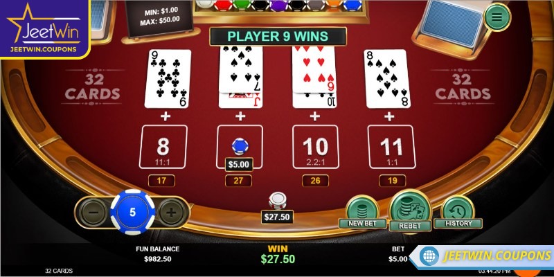 32 Cards JeetWin – Trò chơi bài châu Âu phiên bản trực tuyến 1 32 Cards JeetWin là phiên bản trực tuyến của trò sử dụng bộ bài rút gọn 32 lá