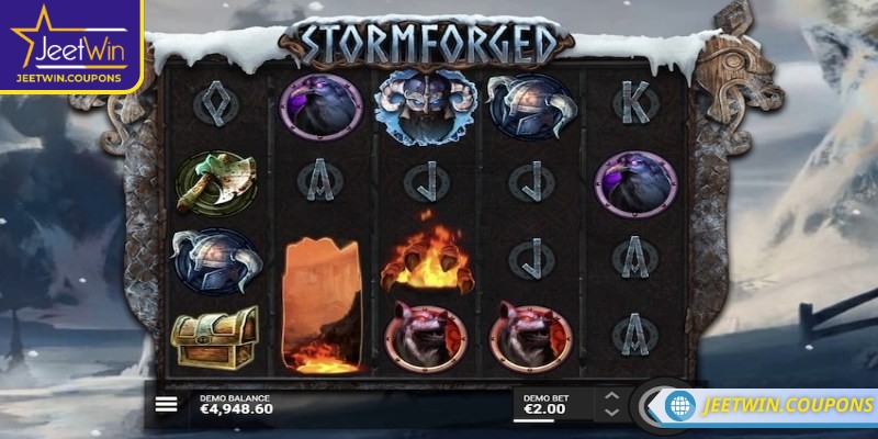 Stormforged JeetWin – Game nổ hũ đậm dấu ấn Bắc Âu 1 Stormforged JeetWin là trò chơi nổ hũ mới nhất của hệ thống JeetWin