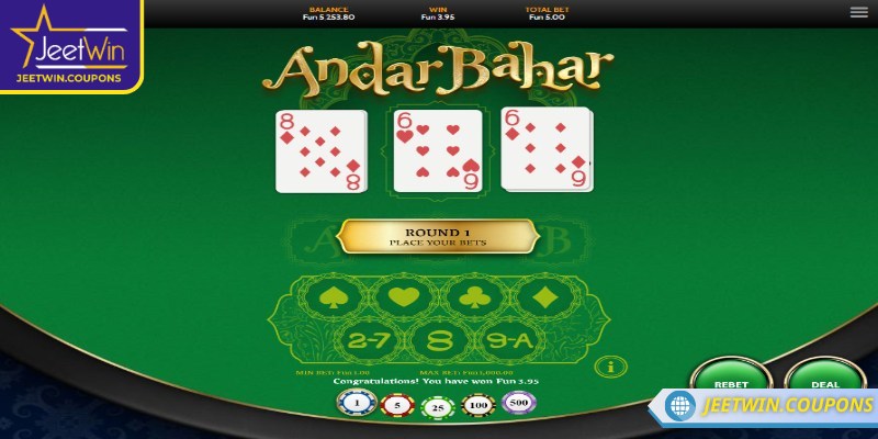 ANDAR BAHAR JeetWin mang nhịp điệu may rủi đến người chơi 3 Quan sát chuỗi cửa để dự đoán chính sách