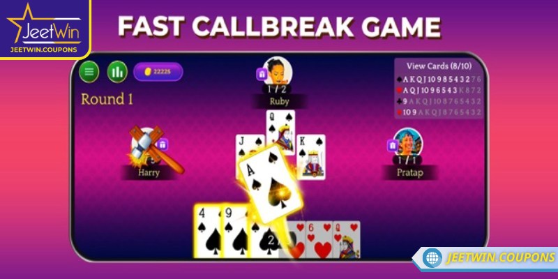 Callbreak Quick JeetWin – Cuộc đấu bài tốc độ hấp dẫn 3 Đọc nhịp của đối thủ là cách chơi hiệu quả