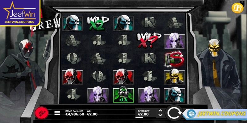 Cash Crew JeetWin – Game nổ hũ phong cách băng cướp kịch tính 2 Hệ thống biểu tượng được thiết kế cực kỳ tỉ mỉ