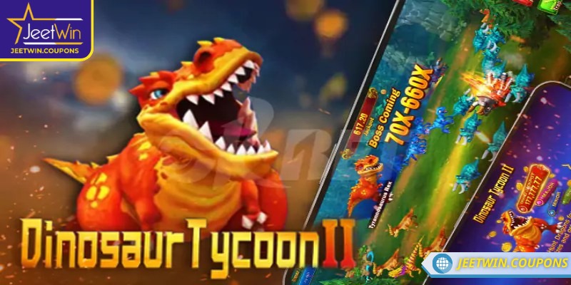 Dinosaur Tycoon II JeetWin –Trải nghiệm bắn cá đại dương 1 Tổng quan Dinosaur Tycoon II JeetWin