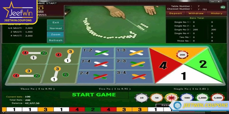 Fantan JeetWin – Trò chơi dân gian châu Á phiên bản hiện đại 3 Theo dõi kết quả đối thủ giúp đưa ra quyết định chính xác