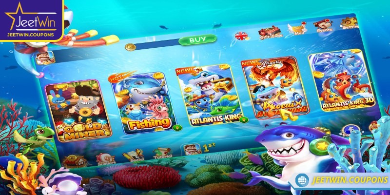 Royal Fishing JeetWin: Hành trình bắn cá giữa biển sắc màu 3 Phòng chơi cấp độ trung bình được thiết kế đơn giản, giúp người mới làm quen