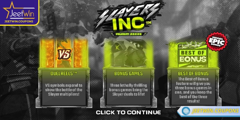 Slayers INC JeetWin – Cuộc chiến nổ hũ phong cách cyberpunk 1 Slayers INC JeetWin lấy cảm hứng từ thế giới sát thủ tương lai vào game nổ hũ